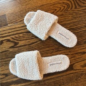 Jeffrey Campbell - Sherpa Slides / Slippers